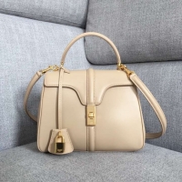 Lower Price CELINE SMALL 16 BAG IN SATINATED CALFSKIN A188003 cream