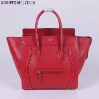 Luxury Celine Luggage Micro Tote Bag CLY5369 Red