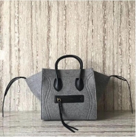 Discount Celine Luggage Boston Tote Bags CL6589 Gray