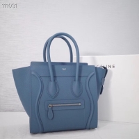 Good Quality CELINE MICRO LUGGAGE HANDBAG IN LAMINATED LAMBSKIN 167793-22