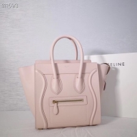 Promotional CELINE MICRO LUGGAGE HANDBAG IN LAMINATED LAMBSKIN 167793-23