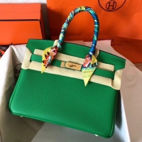 Stylish Hermes Birkin Tote Bag Original Togo Leather BK35 Green