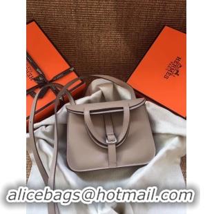 Cheap Price Hermes Original Halzan mini bag H069523 grey