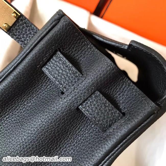 Classic Hermes original Togo leather kelly bag KL32 black