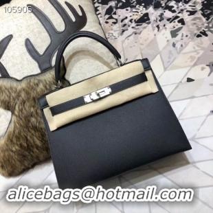 Grade Design Hermes original Kelly Epsom Leather KL32 black