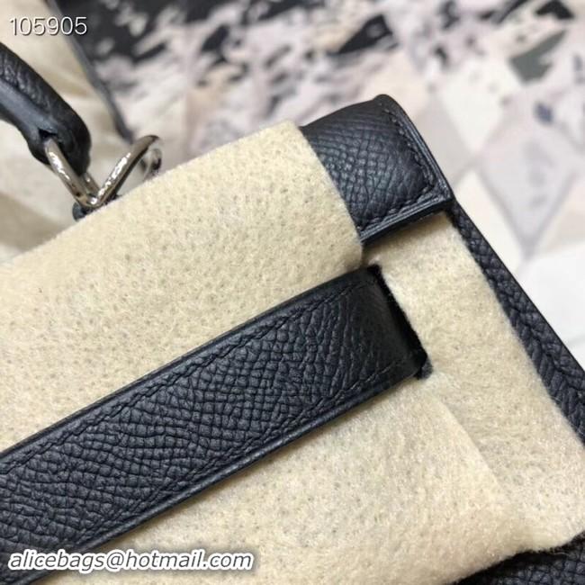 Grade Design Hermes original Kelly Epsom Leather KL32 black