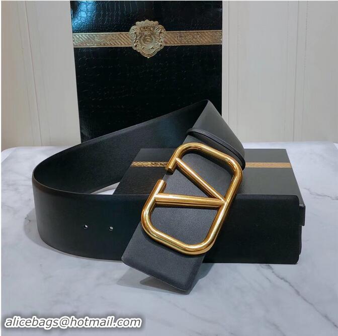 Best Price Valentino 4cm Vlogo Belt V7469 Black