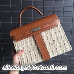 Top Grade Hermes Kelly 35CM KL35 brown