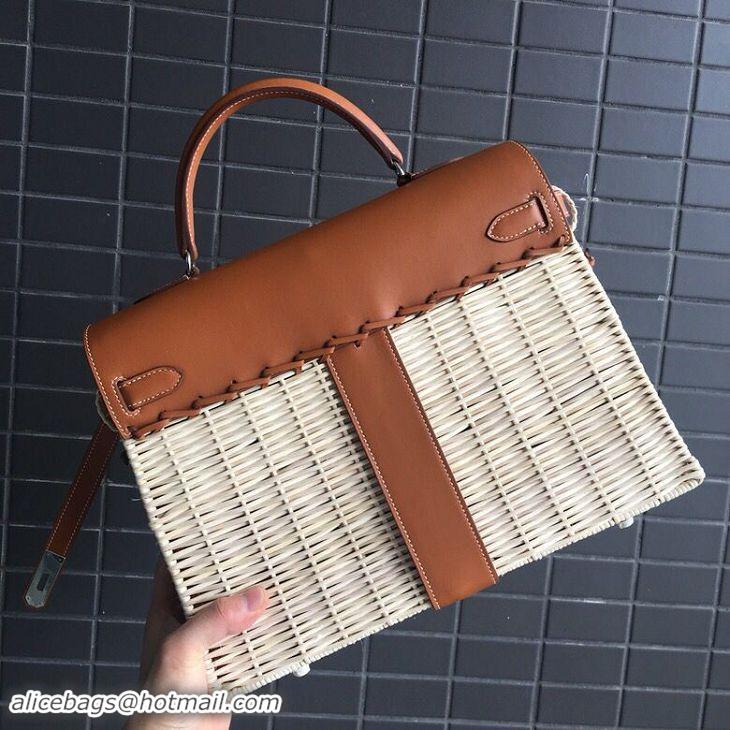 Top Grade Hermes Kelly 35CM KL35 brown