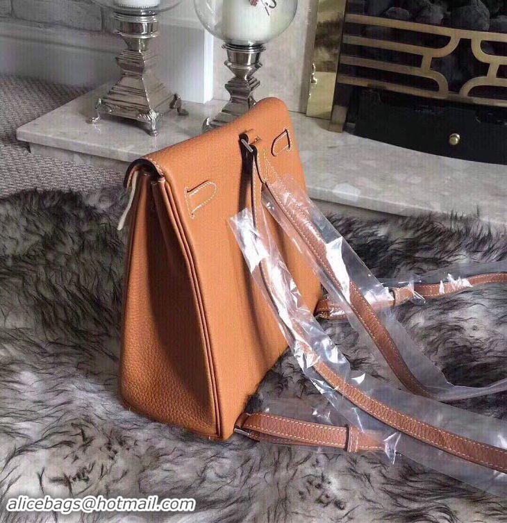 Most Popular Hermes Kelly Ado Backpack H2398 Orange