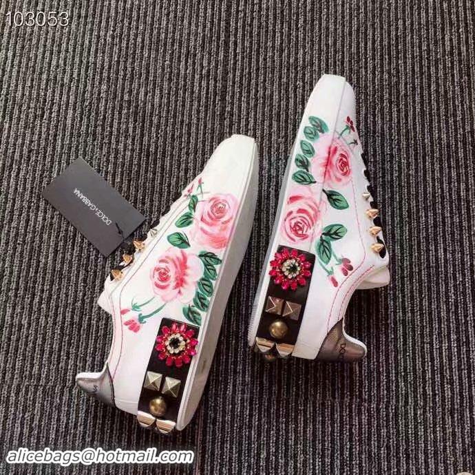 Spot Bulk Dolce & Gabbana Flower Shoes DG437FDC-1