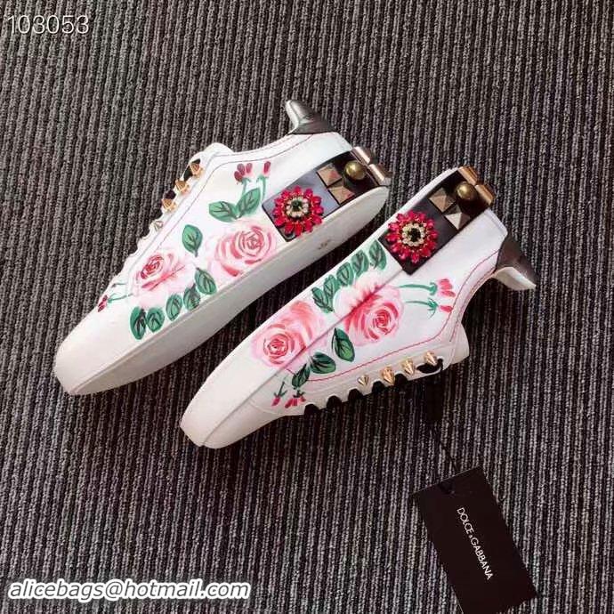 Spot Bulk Dolce & Gabbana Flower Shoes DG437FDC-1