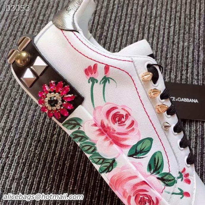 Spot Bulk Dolce & Gabbana Flower Shoes DG437FDC-1