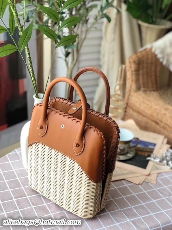 Discount Hermes kelly picnic bag 9811 brown