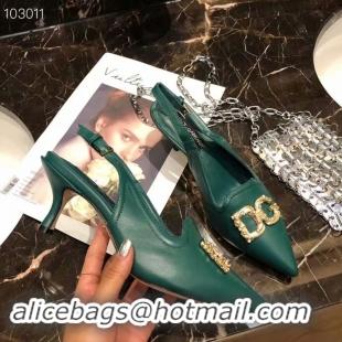 Hot Sell Dolce & Gabbana 6CM High Heels Shoes DG446SJC-1