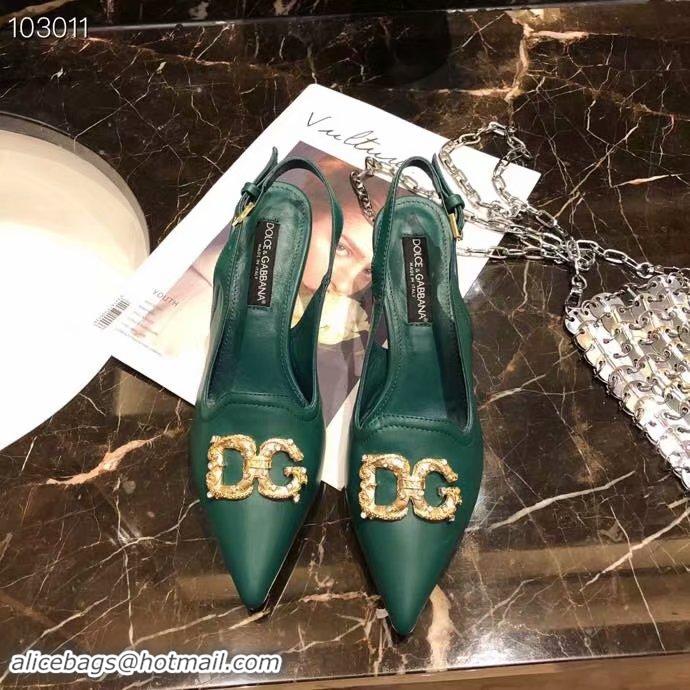 Hot Sell Dolce & Gabbana 6CM High Heels Shoes DG446SJC-1