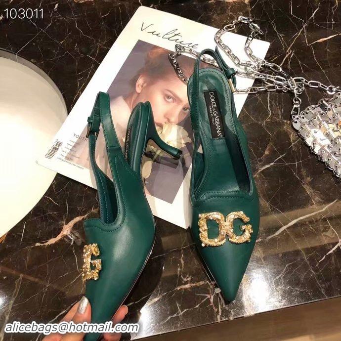 Hot Sell Dolce & Gabbana 6CM High Heels Shoes DG446SJC-1