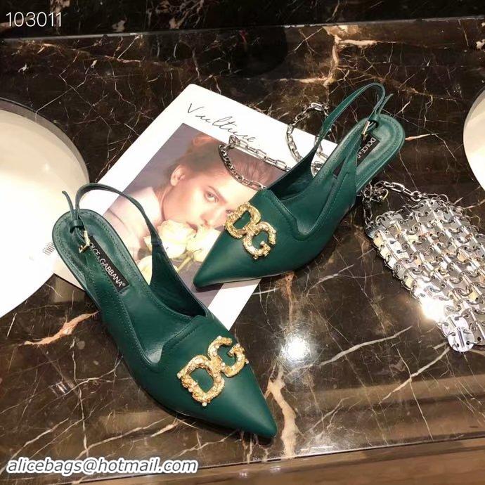 Hot Sell Dolce & Gabbana 6CM High Heels Shoes DG446SJC-1