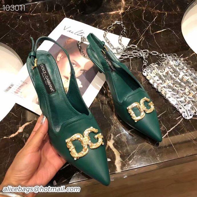 Hot Sell Dolce & Gabbana 6CM High Heels Shoes DG446SJC-1