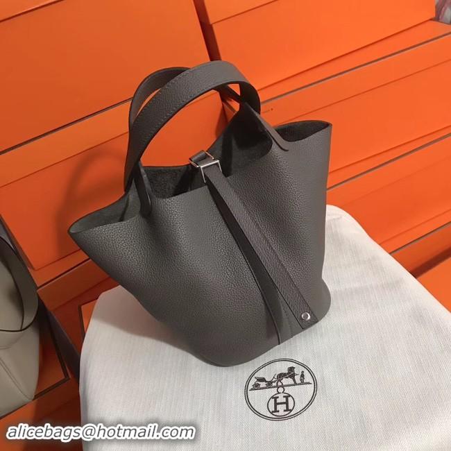 Hot Style Hermes Picotin Lock PM Bags Original Leather H8688 grey