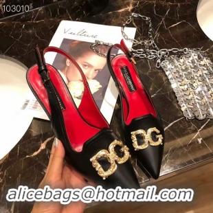 Luxury Classic Dolce & Gabbana 6CM High Heels Shoes DG446SJC-2