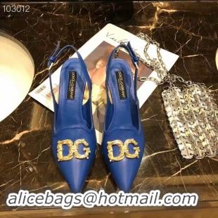 New Style Cheap Dolce & Gabbana 6CM High Heels Shoes DG446SJC-3