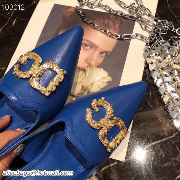 New Style Cheap Dolce & Gabbana 6CM High Heels Shoes DG446SJC-3