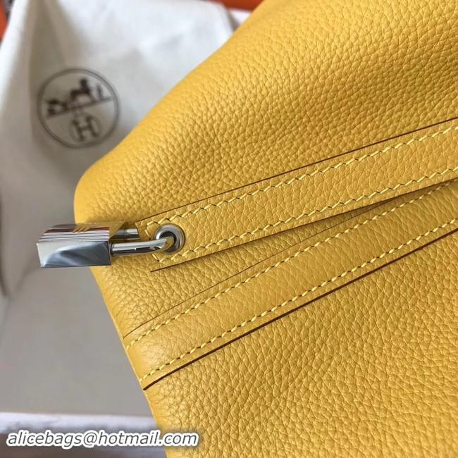 Best Price Hermes Picotin Lock PM Bags Original Leather H8688 yellow