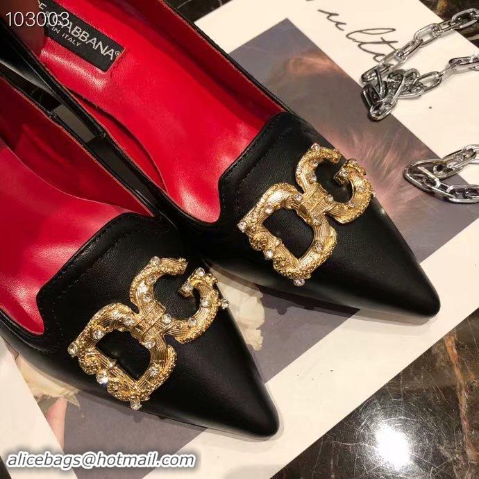 New Design Dolce & Gabbana 6CM High Heels Shoes DG447SJC-4