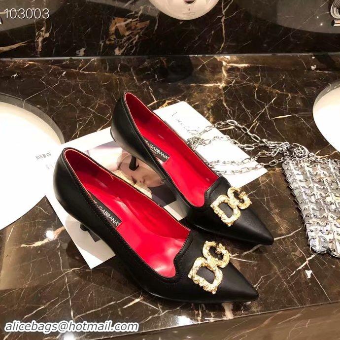 New Design Dolce & Gabbana 6CM High Heels Shoes DG447SJC-4