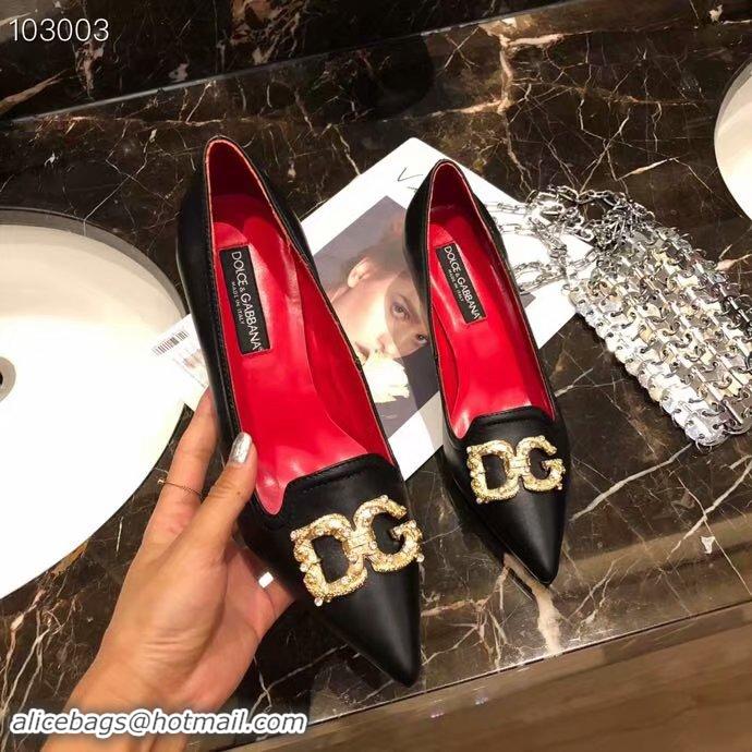 New Design Dolce & Gabbana 6CM High Heels Shoes DG447SJC-4