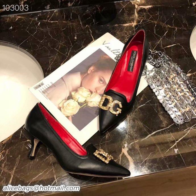 New Design Dolce & Gabbana 6CM High Heels Shoes DG447SJC-4