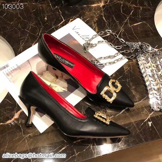 New Design Dolce & Gabbana 6CM High Heels Shoes DG447SJC-4