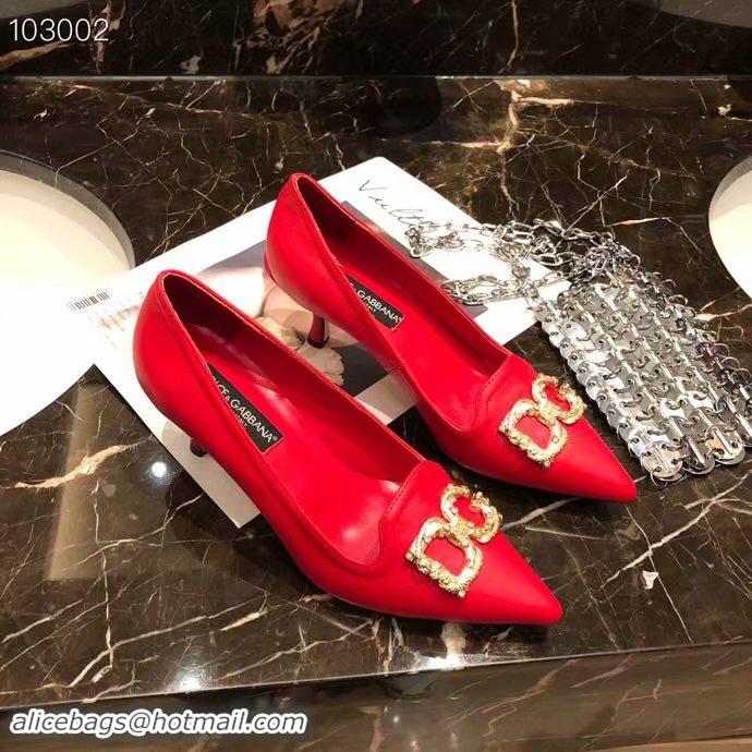 Hot Sell Dolce & Gabbana 6CM High Heels Shoes DG447SJC-5