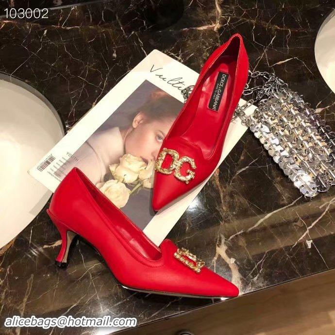 Hot Sell Dolce & Gabbana 6CM High Heels Shoes DG447SJC-5