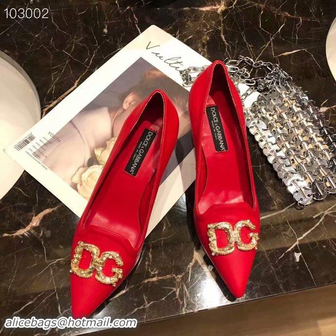 Hot Sell Dolce & Gabbana 6CM High Heels Shoes DG447SJC-5