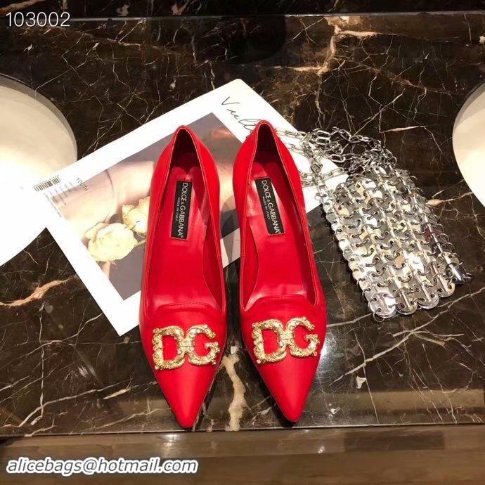 Hot Sell Dolce & Gabbana 6CM High Heels Shoes DG447SJC-5