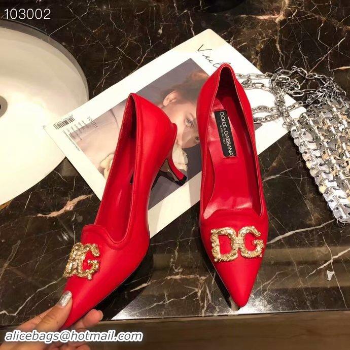 Hot Sell Dolce & Gabbana 6CM High Heels Shoes DG447SJC-5