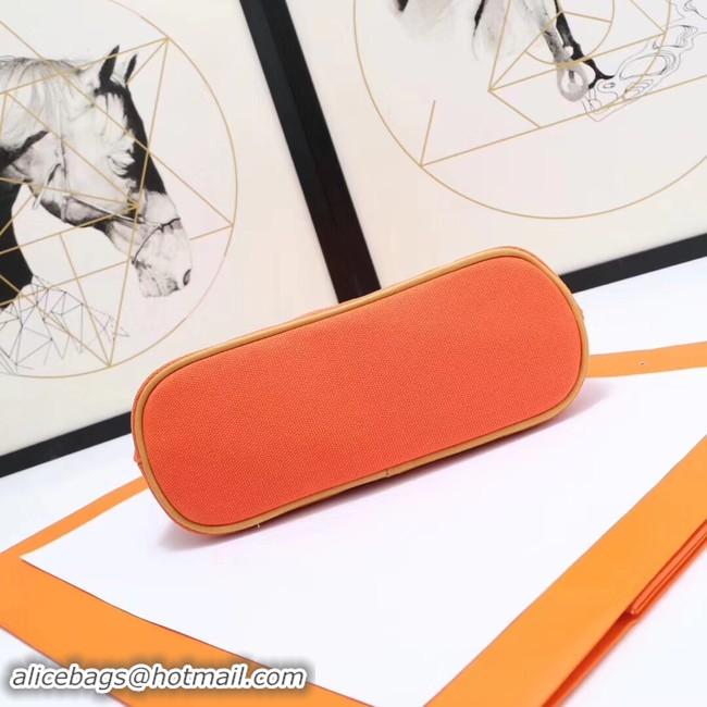 Best Grade Hermes Cosmetic Bag H3699 Orange