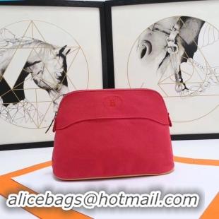 Most Popular Hermes Cosmetic Bag H3699 Red