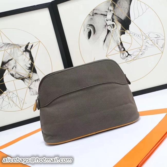 Stylish Hermes Cosmetic Bag H3699 Grey