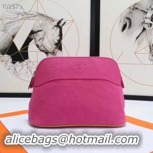 Original Cheap Hermes Cosmetic Bag H3699 Rose