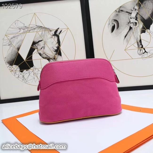 Original Cheap Hermes Cosmetic Bag H3699 Rose