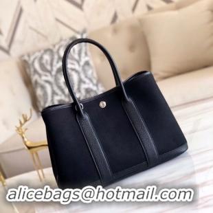 Discounts Hermes Garden Party 36cm Tote Bags Original Leather A3698 Black