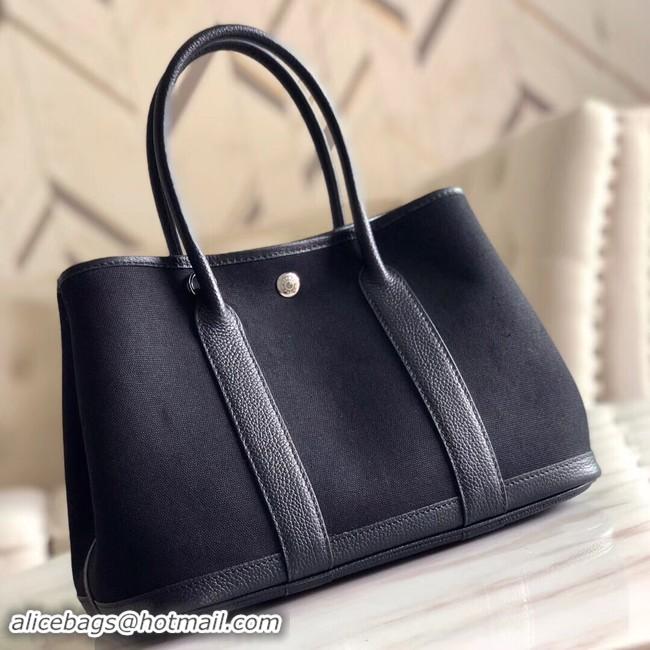 Discounts Hermes Garden Party 36cm Tote Bags Original Leather A3698 Black