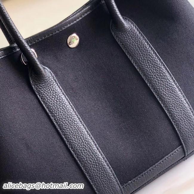 Discounts Hermes Garden Party 36cm Tote Bags Original Leather A3698 Black