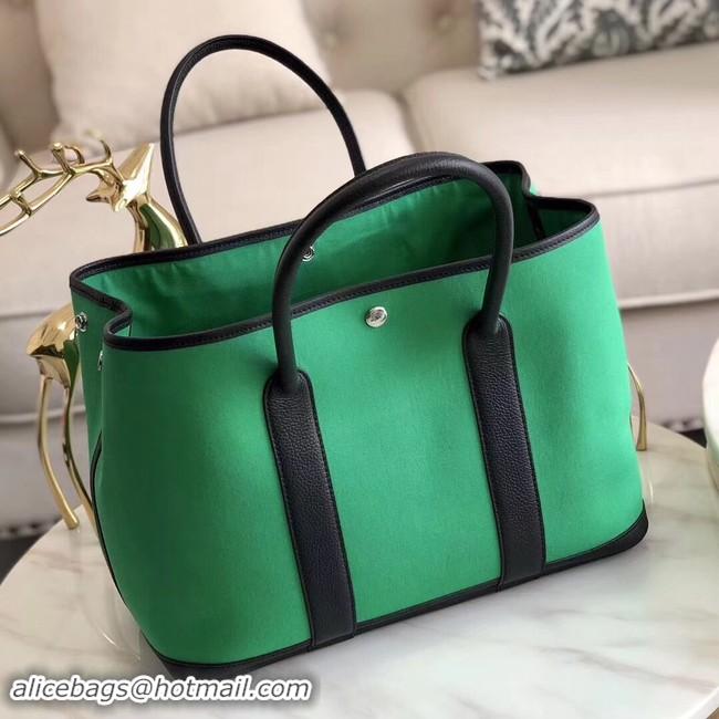 Classic Hot Hermes Garden Party 36cm Tote Bags Original Leather A3698 Green