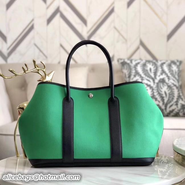 Classic Hot Hermes Garden Party 36cm Tote Bags Original Leather A3698 Green