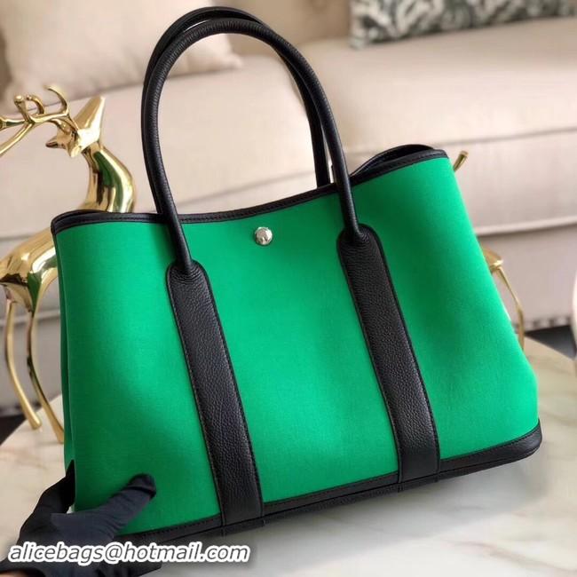 Classic Hot Hermes Garden Party 36cm Tote Bags Original Leather A3698 Green