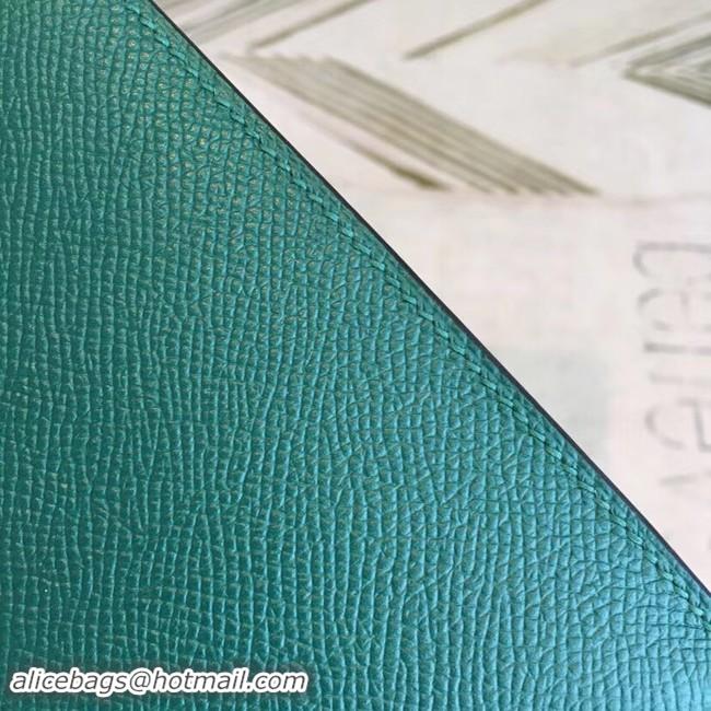 Trendy Design Hermes original Kelly Epsom Leather KL32 green